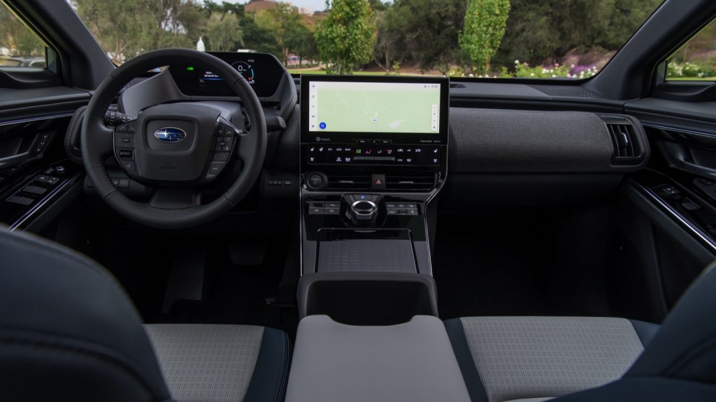 Subaru Solterra AWD interior