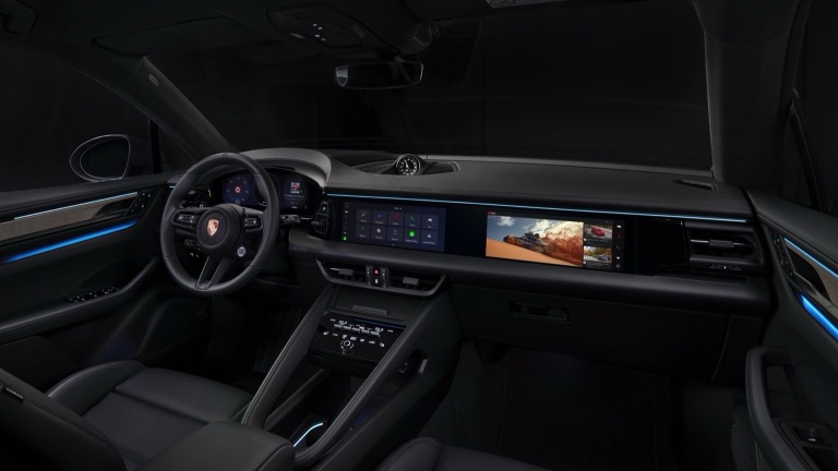 Porsche Macan Electric interior