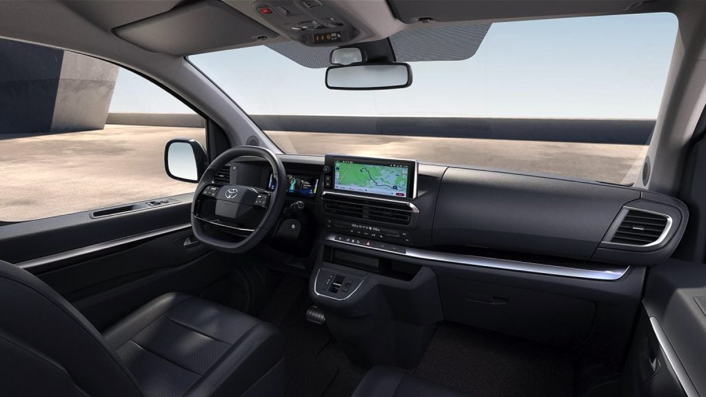 Toyota Proace Verso M 75 kWh interior