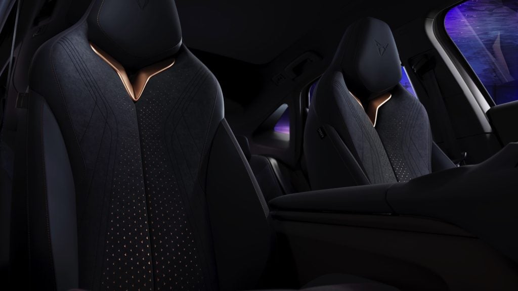 CUPRA Tavascan Endurance interior