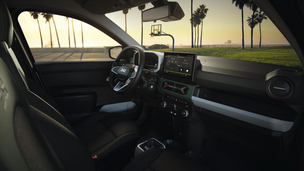 Dacia Spring Electric 65 interior