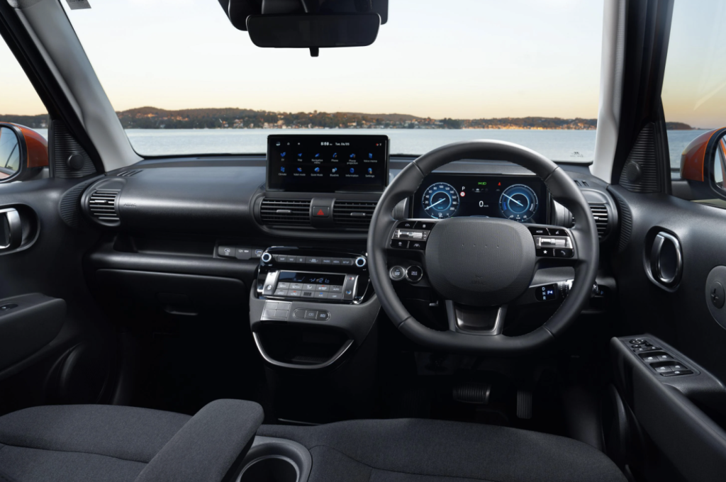 Hyundai INSTER's Standard Range interior