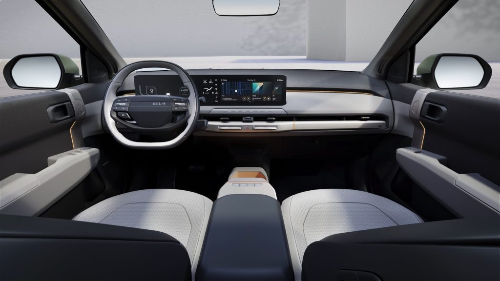 Kia EV3 Standard Range interior