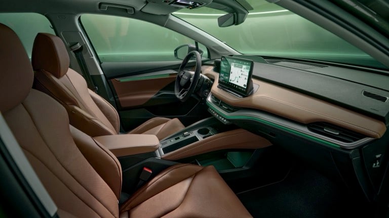 Škoda Enyaq iV 85x interior