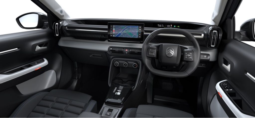 Citroen e-C3 Aircross Comfort Range 44 kWh interior