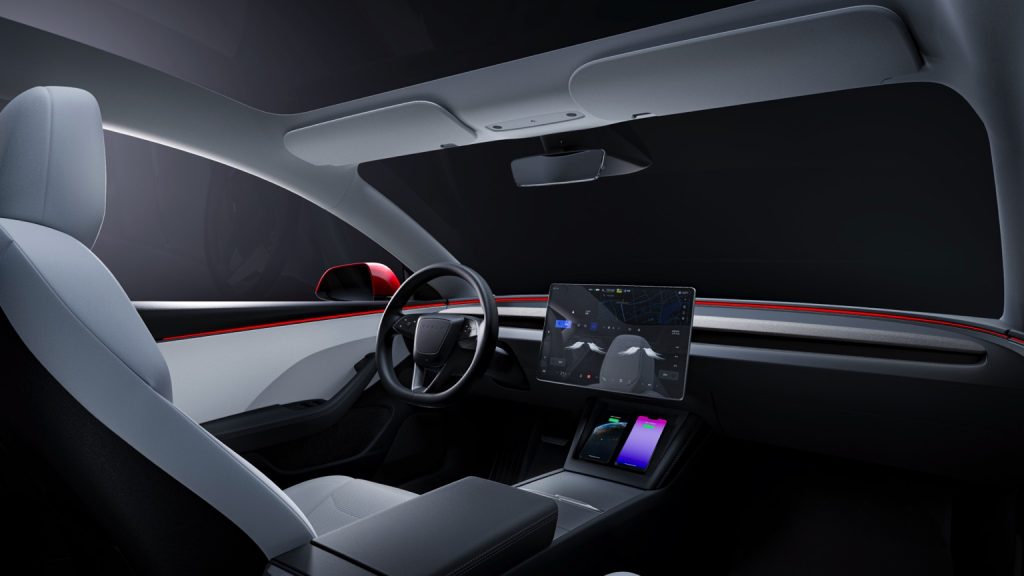 Tesla Model 3 Long range RWD interior